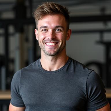Headshot of Ben Carter, a male fitness trainer.