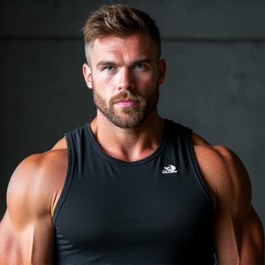 Headshot of Liam Murphy, a male strength coach.